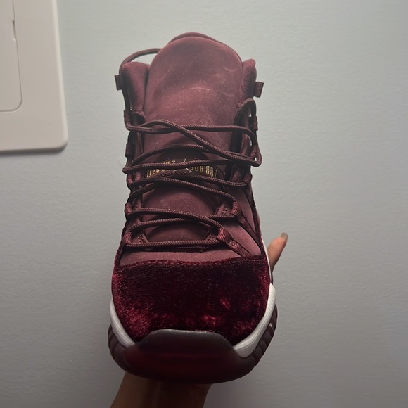 Velvet Jordan 11s
